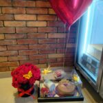 Happy birthday cake with chocolate frosting - same day delivery Karachi